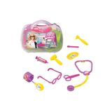 Barbie Oyuncak Doktor Çantası Seti - Doktorculuk Doktor Malzemeleri-steteskop,şırınga,gözlük