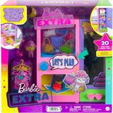barbie oyuncak extra kıyafet otomatı oyun seti hfg75 - Yok