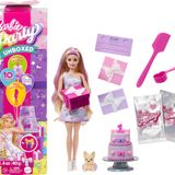 Barbie Party Unboxed Köpeğimin Doğum Günü Serisi Mavi Elbiseli