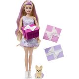 Barbie Party Unboxed Köpeğimin Doğum Günü Serisi Sarışın JFG71