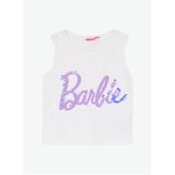 Barbie Payetli Kız Çocuk T-Shirt 7-8 Yaş, 7-8 Yaş, 5003327311, Ekru, Kız Çocuklar