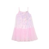 Barbie Pembe Kız Çocuk Payetli Abiye Elbise BRB6SG-ELB6520