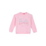 Barbie Pembe Kız Çocuk Relaxed Baskılı Sweatshirt BRB6WG-SWT6602 - 7 - 8 Yaş