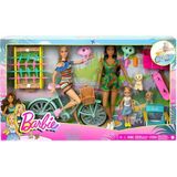 Barbie Renkli Tatil Eğlencesi Oyun Seti GXF32 Karakter Temalı 3+ Yaş Çocuklar İçin Eğlence