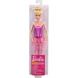 Barbie Sarışın Balerin Bebekler Pembe Elbiseli 3+ Yaş Kız Çocuklar İçin Eğlenceli Aksesuar