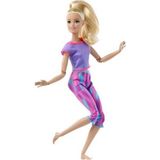 Barbie Sarışın Sonsuz Hareket Bebeği FTG80 - Çok Renkli