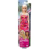 Barbie Şık Barbie Kırmızı Kelebekli Elbiseli