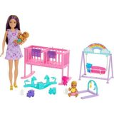 Barbie Skipper Ikiz Bebekler Bakımı HXM99