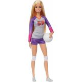 Barbie Sonsuz Hareket Bebeği HKT71 - Voleybolcu