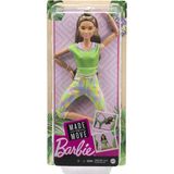 Barbie Sonsuz Hareket Bebeği Yeşil Taytlı GXF05 - Açık Yeşil