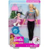 Barbie Spor Kariyeri Oyun Seti Serisi - Buz Pateni Antrenör