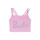 Barbie Taşlı Kız Çocuk Bluz 7-8 Yaş, 7-8 Yaş, 5003327170, Pembe, Kız çocuk