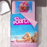 Barbie Temalı Baskılı Tek Kişilik Nevresim Takımı Çok Renkli
