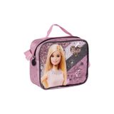 Barbie Tmn 592834 Omuz Askılı Tek Gözlü Beslenme Çantası 2675 Pembe-siyah