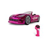 Barbie Uzaktan Kumandalı Rüya Arabası, Full Fonksiyon, 2.4 Ghz, Büyük Boy, Pembe