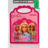 Barbie x Dekomus Lisanslı Barbie Çanta Tasarımlı Pastel Boyalı Boyama Seti