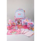 Barbie x Dekomus Lisanslı Deniz Kızı Collection Full Kırtasiye Seti Okul,Termoslu Beslenme ve Kalem