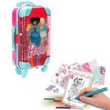 Barbie Yaratıcı Seyahat Boyama Seti