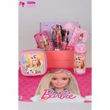 Barbie Yaz Serüveni Kırtasiye Okul Seti, Pembe, Çıtçıt Dosya, Kalem, Makas, Kalemtraş, Silgi, Matara, Cetvel, Beslenme Kabı