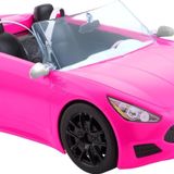 Barbie'nin Arabası, Üstü Açık Iki Kişilik Araç, Dönen Tekerleklere ve Gerçeğe Uygun Ayrıntılara Sahi