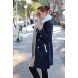 Barbora Kaşe Bayan Kaban - S - Lacivert