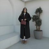 Barbora Kaşe Kadın Kaban - S - Siyah
