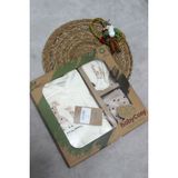 Barbosa Babycosy Hastane Çıkışı 5'li Set %100 Organik Unisex - 0 - 3 Ay - 01.Ekru