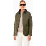 Barbour Annandale Kapitone Ceket OL91 Olive - Yeşil - 32