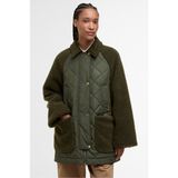 Barbour Barden Kapitone Ceket OL71 Olive-Ancient - 38 - Yeşil