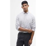 Barbour Erkek Oxtown Tailored Gömlek GY35 Vintage Khaki - 2XL - Gri