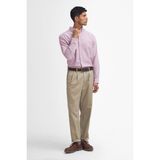 Barbour Erkek Oxtown Tailored Gömlek RE44 Highland Red - Kırmızı