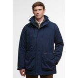 Barbour Farlam Waterproof Ceket Erkek Regular Kalıp Lacivert Pamuklu Günlük Kullanım İçin - S