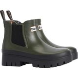 Barbour Halton Chelsea Yağmur Botu OL12 Olive-Black - Yeşil