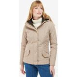 Barbour Kadın Millfire Quilt Kapitone Ceket BE34 Lt Trench - Bej - 40