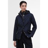 Barbour Kadın Millfire Quilt Kapitone Ceket NY94 Navy/Classic