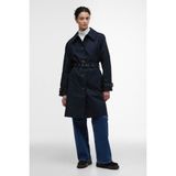 Barbour Maia Showerproof Ceket NY75 Dark Navy/hessian Tartan - Lacivert - Bari Kalıp - 34