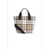 Barbour Maisy Tartan Omuz Çantası BE71 Rosewood Tartan