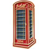 Barbour Phone Box Rozet RE11 Telephone Box - Kırmızı