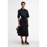 Barbour Sloane Midi Elbise NY99 Dark Navy