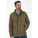 Barbour Waterproof Shoveler Kapitone Ceket OL52 Clay - 2XL - Yeşil