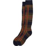 Barbour Wellington Tartan Diz Üstü Çorap TN11 Classic Tartan - 105-Renkli
