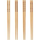 Barbun Trebent Yıkanabilir Bambu Chopstick Çin Yemek Çubuğu