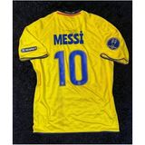 Barcelona 2008/09 Sezonu Sarı Nostalji Lionel Messi Forması