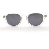 Barcelona B-5025-c01 Unisex Güneş Gözlüğü Şeffaf Kemik Çerçeve Füme Cam
