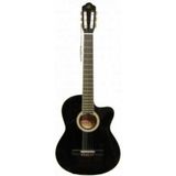 Barcelona LC 3900 CBK Cutaway Siyah Klasik Gitar + Kılıf