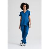 Barco Grey’s Anatomy Elevate 7188 - 7228 Kadın Scrubs Takımı – İthal, 6 Cepli, Premium ve Gün Boyu Konfors Sağlayan Doktor / Hemşire Forması - Mavi - XL