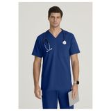 Barco Grey’s Anatomy GRST079 Murphy Erkek SCRUBS TEK ÜST – İthal, , Nem Emici ve Esnek Doktor / Hemşire Forma
