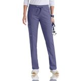 BARCO Grey's Anatomy Impact Kadın Elevate Pantolonu, Spandex Streç ve 6 Cepli Tıbbi Ovma Pantolonu, Kayrak Mor, XXL Artı