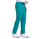 BARCO Grey's Anatomy Scrubs - Erkekler için Evan Scrub Pantolon, Fermuarlı Elastik Bel, Düz Bacak Erkek Ovma Pantolonu, Cam göbeği, S