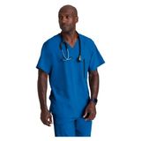 Barco One Amplify 0115 – 0217 Erkek Doktor Hemşire Forması – İthal, Hafif ve Nefes Alabilen Terletmeyen Scrubs - Mavi - XL